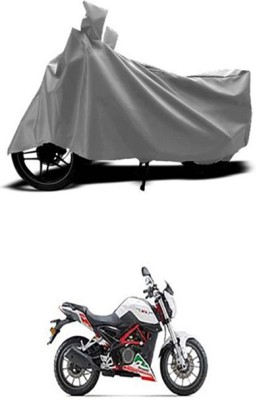 Wadhwa Creations Two Wheeler Cover for DSK Benelli(TNT 25, Grey)