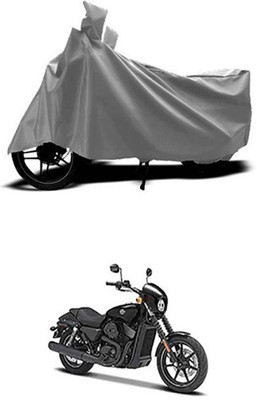 Coverit Two Wheeler Cover for Harley Davidson(Grey)