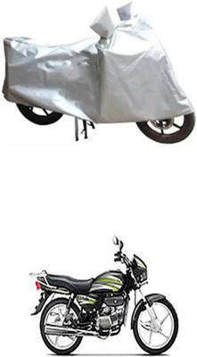 Coverit Two Wheeler Cover for Hero(Silver)