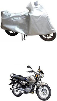 Wadhwa Creations Two Wheeler Cover for Suzuki(Silver)