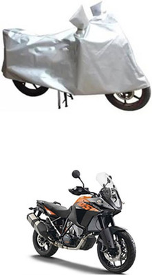 Coverit Two Wheeler Cover for KTM(Silver)