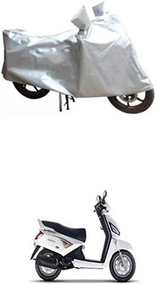 Wadhwa Creations Two Wheeler Cover for Mahindra(Silver)