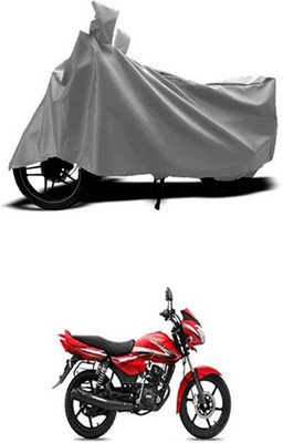 Coverit Two Wheeler Cover for TVS(Pheonix, Grey)