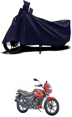 Coverit Two Wheeler Cover for TVS(Flame DS 125, Blue)