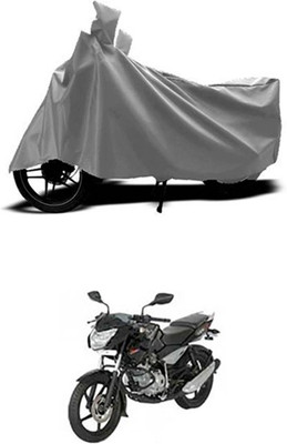 Wadhwa Creations Two Wheeler Cover for Bajaj(Pulsar 135 LS DTS-i, Grey)