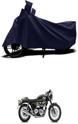 Wadhwa Creations Two Wheeler Cover for Triumph(Blue)