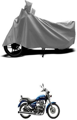 Coverit Two Wheeler Cover for Royal Enfield(Thunderbird 500, Grey)
