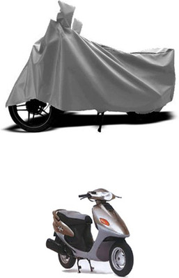Coverit Two Wheeler Cover for Bajaj(Grey)
