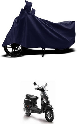 Coverit Two Wheeler Cover for Piaggio(Piaggio Vespa, Blue)