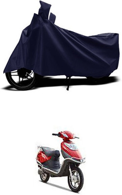 Wadhwa Creations Two Wheeler Cover for Hero(Electric, Blue)