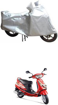 Wadhwa Creations Two Wheeler Cover for Mahindra(Silver)