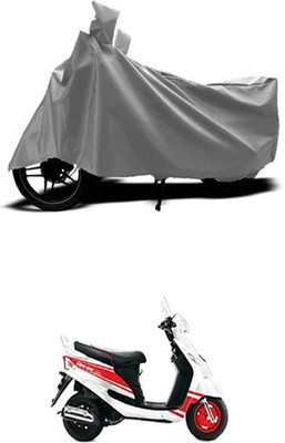 Wadhwa Creations Two Wheeler Cover for Mahindra(Grey)