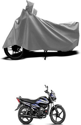 Wadhwa Creations Two Wheeler Cover for Hero(Grey)