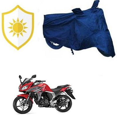 RPSENTTERPR Waterproof Two Wheeler Cover for Yamaha(Fazer, Blue)