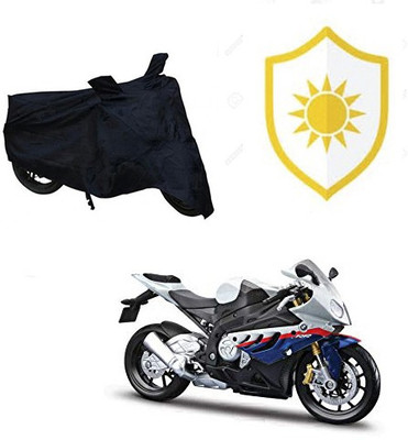 saanvi Waterproof Two Wheeler Cover for BMW(X1, Black)