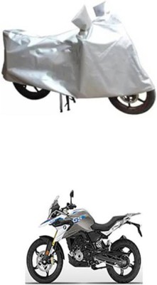 Wadhwa Creations Two Wheeler Cover for BMW(Silver)