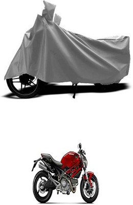 Coverit Two Wheeler Cover for Ducati(Monster 795, Grey)