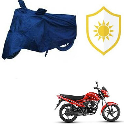 RPSENTTERPR Waterproof Two Wheeler Cover for Suzuki(Hayate, Blue)