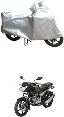 Wadhwa Creations Two Wheeler Cover for Bajaj(Pulsar 135 LS DTS-i, Silver)