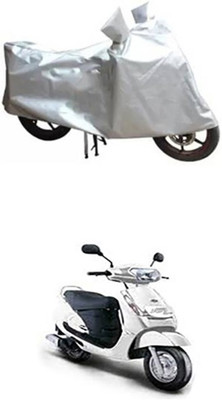 Wadhwa Creations Two Wheeler Cover for Avon(Silver)