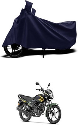 Coverit Two Wheeler Cover for Yamaha(Saluto, Blue)