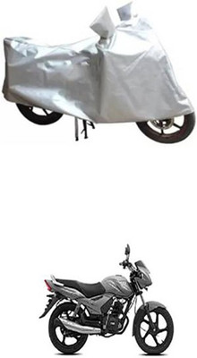 Coverit Two Wheeler Cover for TVS(Star City, Silver)