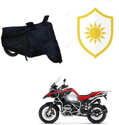 saanvi Waterproof Two Wheeler Cover for BMW(R 1200 GS, Black)