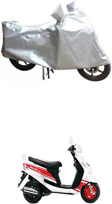 Wadhwa Creations Two Wheeler Cover for Mahindra(Silver)