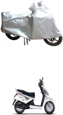 Wadhwa Creations Two Wheeler Cover for Mahindra(Silver)