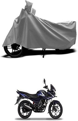 Wadhwa Creations Two Wheeler Cover for Bajaj(Discover 150 f, Grey)
