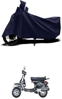Wadhwa Creations Two Wheeler Cover for LML(Star Euro, Blue)