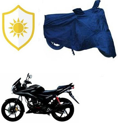 RPSENTTERPR Waterproof Two Wheeler Cover for Honda(CBF Stunner, Blue)