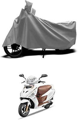 Coverit Two Wheeler Cover for Hero(Grey)