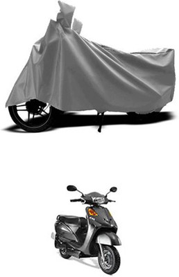 Coverit Two Wheeler Cover for Indus(Yo, Grey)