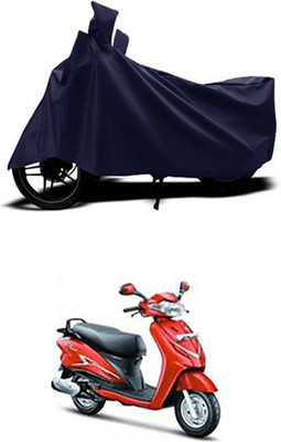 Coverit Two Wheeler Cover for Hero(Duet, Blue)