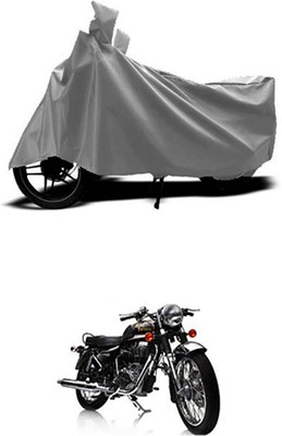 Coverit Two Wheeler Cover for Royal Enfield(Grey)