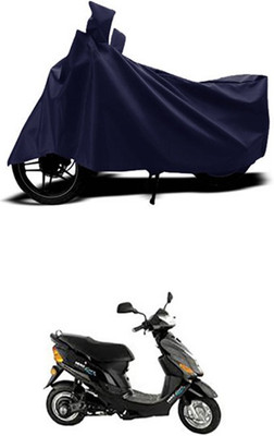 Wadhwa Creations Two Wheeler Cover for Hero(Electric Zippy, Blue)