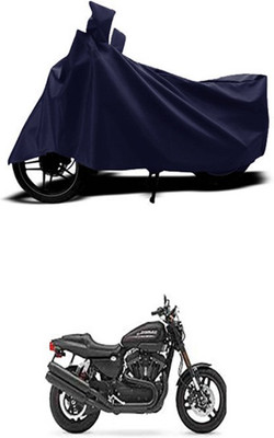 Mdstar Waterproof Two Wheeler Cover for Harley Davidson(Blue)