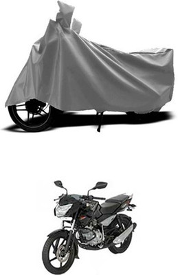 Wadhwa Creations Two Wheeler Cover for Bajaj(Pulsar 135 LS DTS-i, Grey)