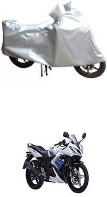 Wadhwa Creations Two Wheeler Cover for Yamaha(R15 s, Silver)