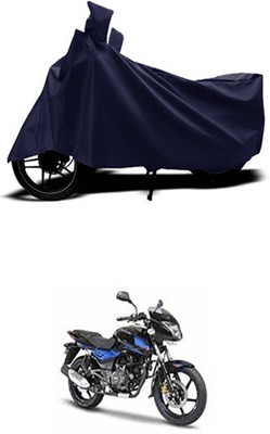 Wadhwa Creations Two Wheeler Cover for Bajaj(Pulsar 150 DTS-i, Blue)