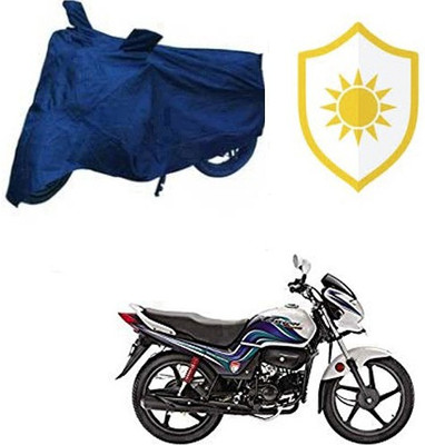 RPSENTTERPR Waterproof Two Wheeler Cover for Hero(Passion Pro TR, Blue)