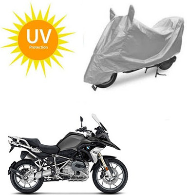 saanvi Waterproof Two Wheeler Cover for BMW(1200 GS, Silver)
