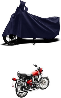 Wadhwa Creations Two Wheeler Cover for Royal Enfield(Blue)