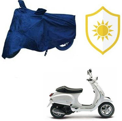 RPSENTTERPR Waterproof Two Wheeler Cover for Piaggio(Piaggio Vespa, Blue)