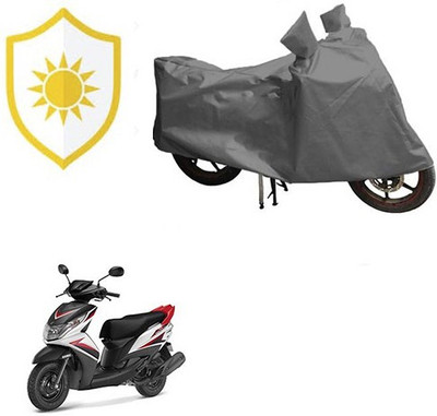 RPSENTTERPR Waterproof Two Wheeler Cover for Yamaha(Ray Z, Grey)