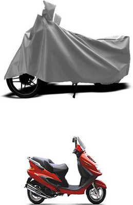 Wadhwa Creations Two Wheeler Cover for Kinetic(Grey)