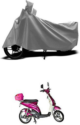 Wadhwa Creations Two Wheeler Cover for Avon(E Lite, Grey)