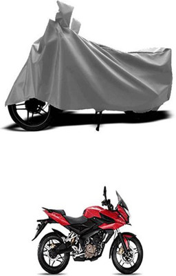 Coverit Two Wheeler Cover for Bajaj(Pulsar AS 150, Grey)