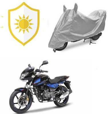 RPSENTTERPR Waterproof Two Wheeler Cover for Bajaj(Pulsar 150 DTS-i, Silver)